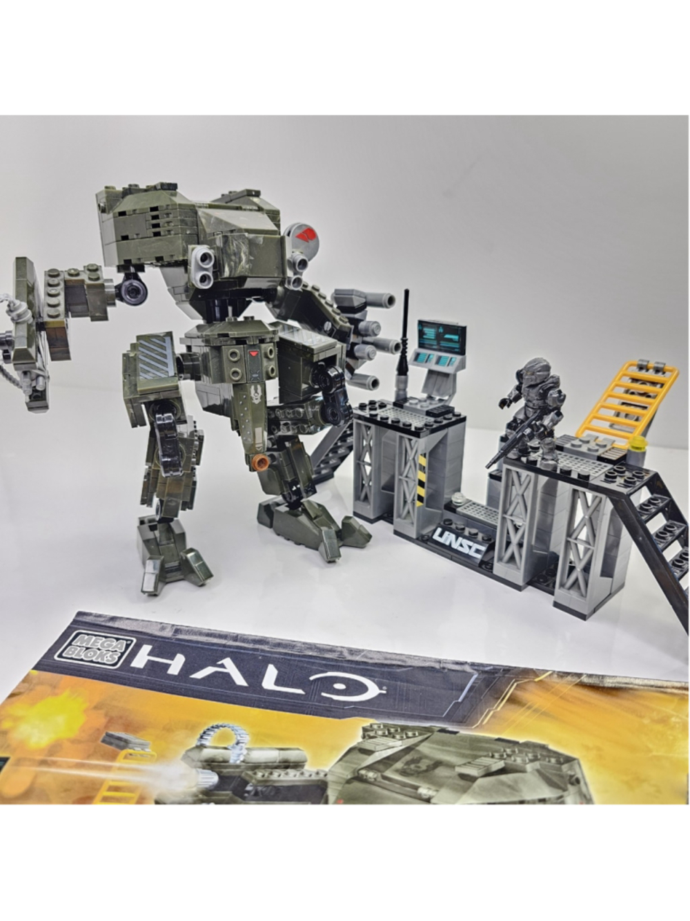 Halo Mega Bloks 97115 UNSC Mantis With Instructions, No Box